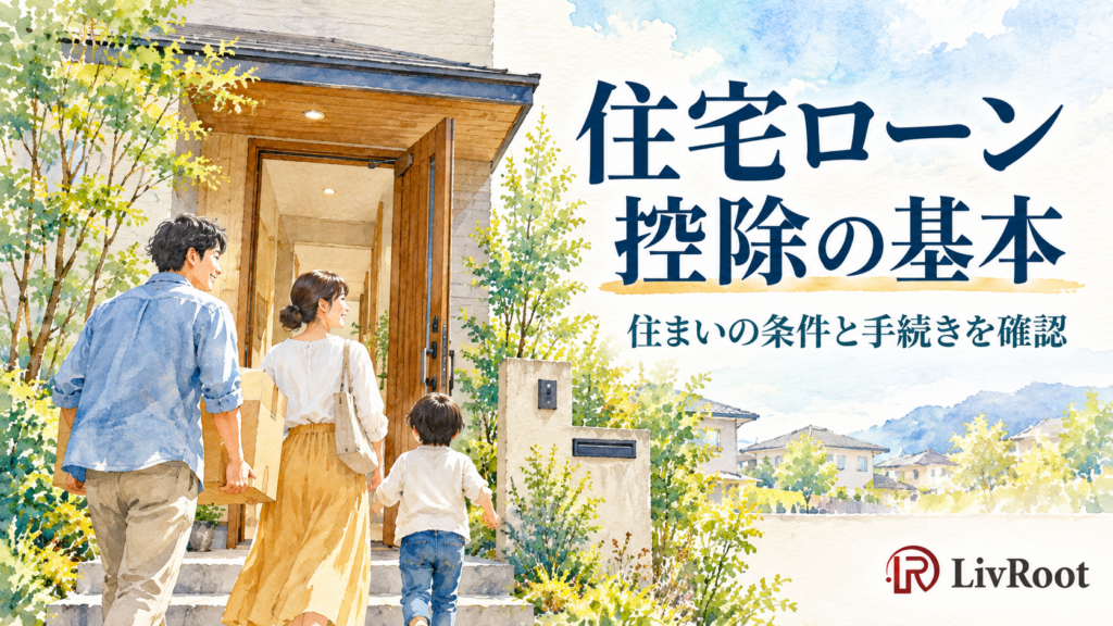 住宅ローン控除の基本。住まいの条件と手続きを確認