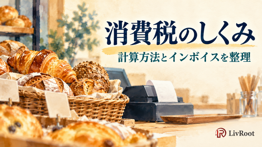 消費税のしくみ。計算方法とインボイスを整理