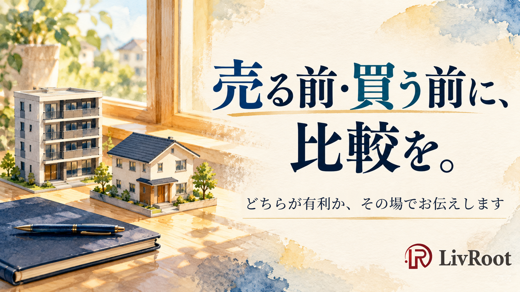 住宅の買い換えと税金のご相談はLivRoot税理士法人へ